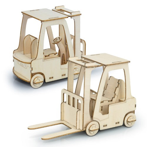 Wooden Model - BRANDCRAFT Forklift