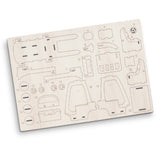 Wooden Model - BRANDCRAFT Forklift