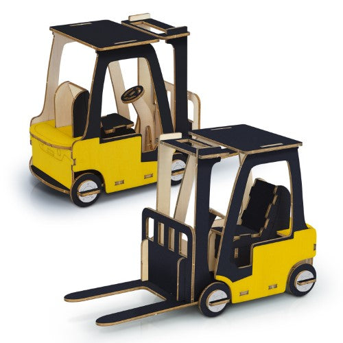 Wooden Model - BRANDCRAFT Forklift
