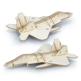 Wooden Model - BRANDCRAFT Jet Fighter