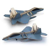 Wooden Model - BRANDCRAFT Jet Fighter