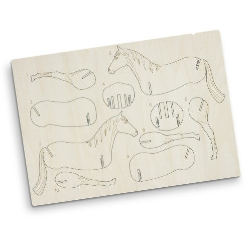 Wooden Model - BRANDCRAFT Horse