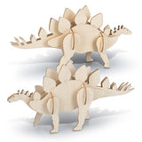 Wooden Model - BRANDCRAFT Stegosaurus