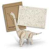 Wooden Model - BRANDCRAFT Brachiosaurus