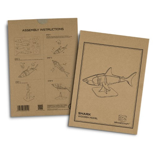 Wooden Model - BRANDCRAFT Shark