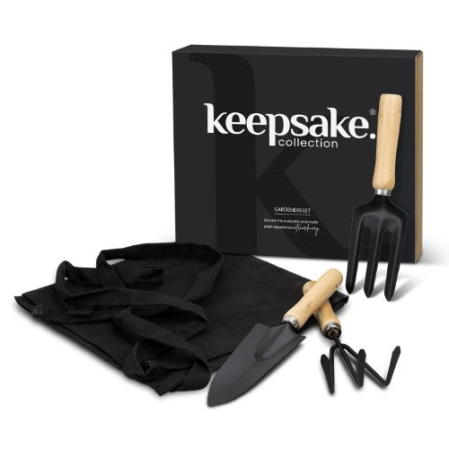 Gardeners Set - Keepsake  (Natural/Black)