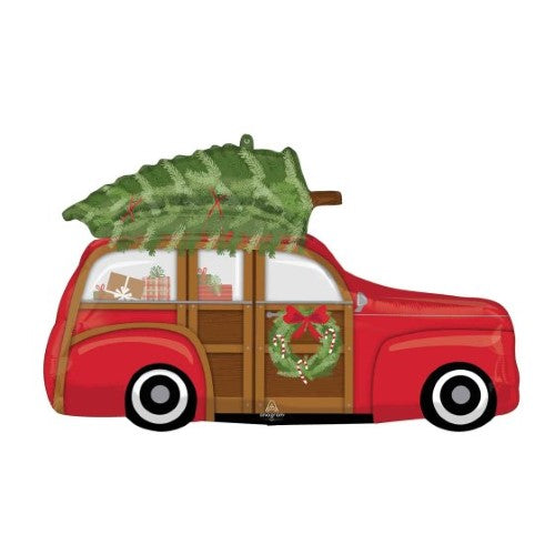 Balloon - SuperShape Woody Wagon with Trees