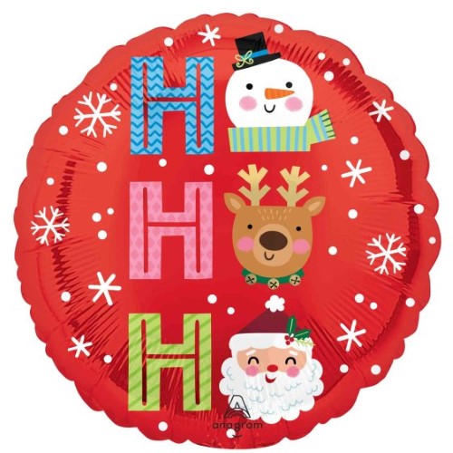Balloon - 45cm Standard HX Ho Ho Ho