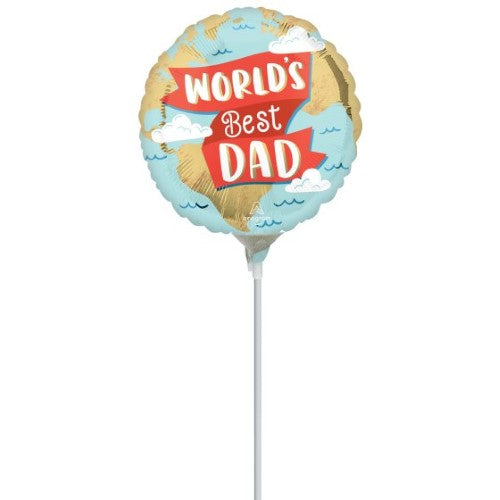 Balloon - 22cm World's Best Dad