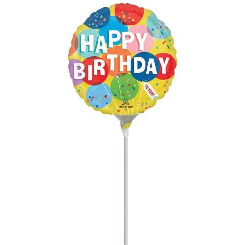 Balloon - 22cm Inflated Sunny Balloons Birthday