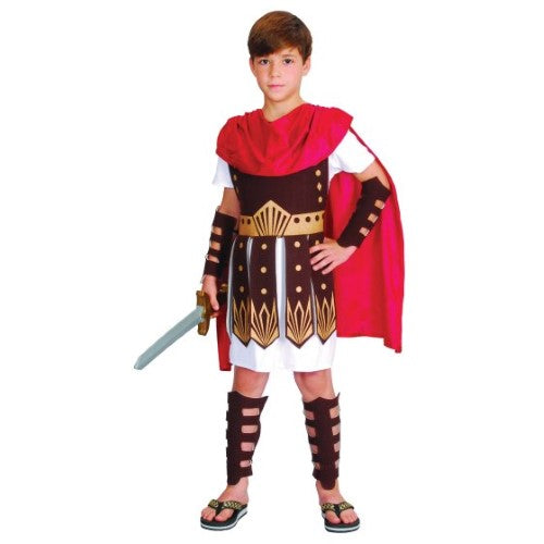 Costume Gladiator Boys 6-8 Years
