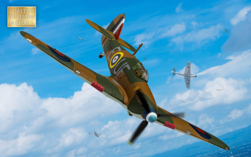 Diecast Aircraft - 1/72 Hwkr Hrrcne MK.1 B.Fiske
