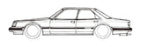 Plastic Kitset - Fujimi - 1/24 Drift: GX61 Chaser Avante