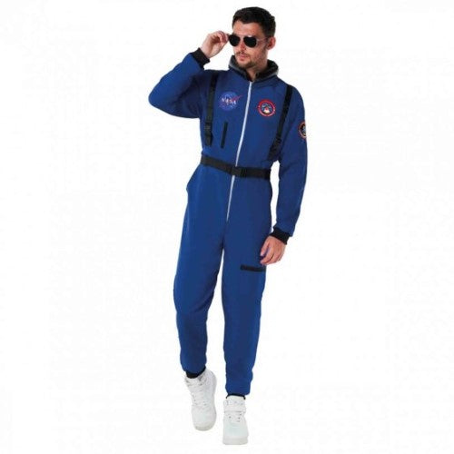 Morph Costume Blue Astronaut Suit Men's Large