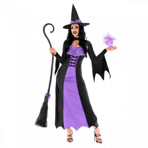 Morph Costume Purple Wicked Witch Women's Size 8-10