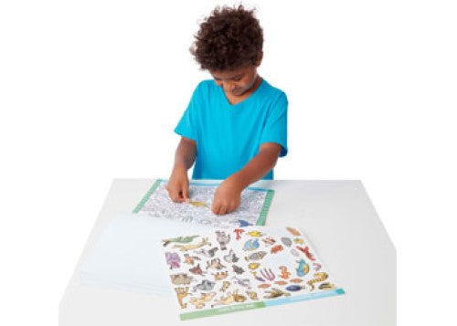 Melissa & Doug - Seek & Find Sticker Pad - Animals