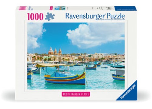 Ravensburger Mediterranean Malta Puzzle 1000 Pieces