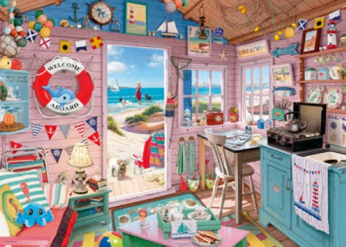 Ravensburger My Haven No 7 The Beach Hut Puzzle 1000 Pieces