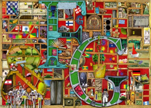 Ravensburger Awesome Alphabet F & G Puzzle 1000 Pieces