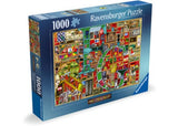 Ravensburger Awesome Alphabet F & G Puzzle 1000 Pieces