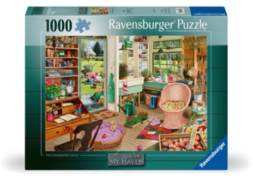Ravensburger My Haven No 8 The Gardener's Shed 1000 Pieces