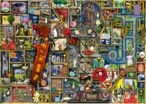 Ravensburger Awesome Alphabet I & J Puzzle 1000 Pieces