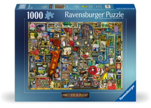 Ravensburger Awesome Alphabet I & J Puzzle 1000 Pieces