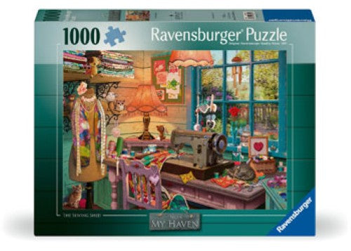 Ravensburger My Haven No 2 The Sewing Shed Puzzle 1000 Piece