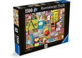 Ravensburger Eames House of Cards Puzzle 1500 Pieces
