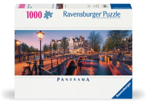Ravensburger Evening in Amsterdam Puzzle 1000 Pieces