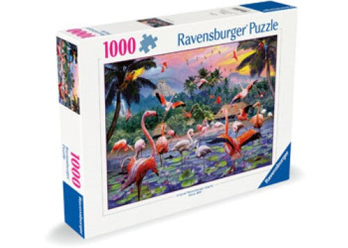 Ravensburger Pink Flamingos Puzzle 1000 Pieces
