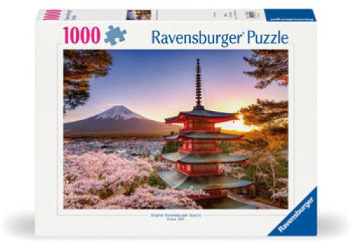 Ravensburger Mount Fuji Cherry Blossom View 1000 Pieces