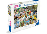 Ravensburger A Traveler's Animal Journal Puzzle 1000 Pieces