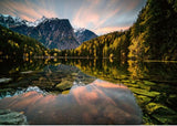Ravensburger Natural Jewel Lake Piburg Puzzle 1000 Pieces