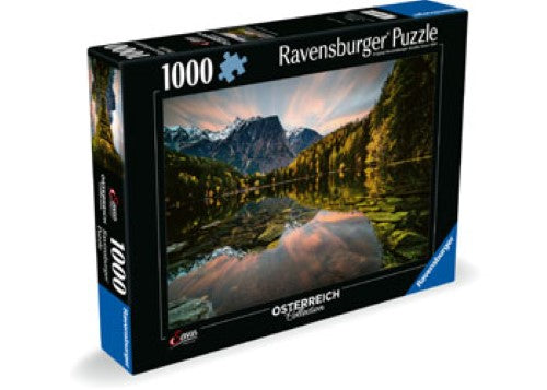 Ravensburger Natural Jewel Lake Piburg Puzzle 1000 Pieces