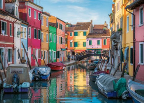 Ravensburger Burano Italy Puzzle 1000 Pieces