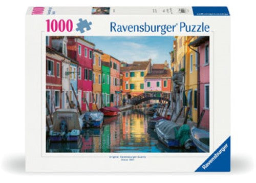 Ravensburger Burano Italy Puzzle 1000 Pieces