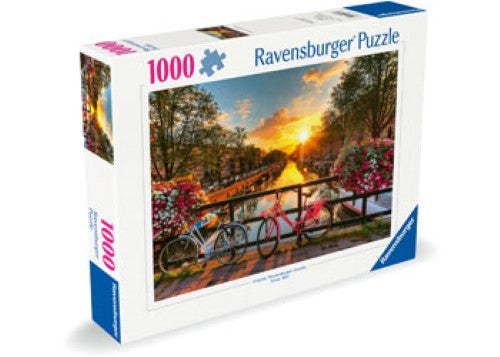 Ravensburger Bicycles in Amsterdam Puzzle 1000 Pieces