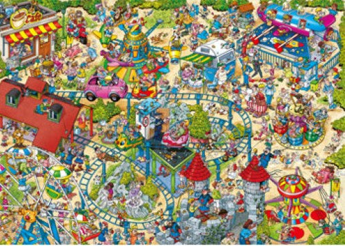 Ravensburger Holiday Resort 4 Amusement Park 1000 Pieces