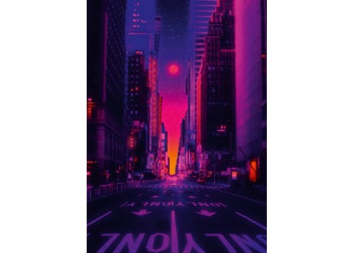 Ravensburger New York in Neon Puzzle 1000 Pieces