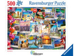 Ravensburger World Travel Pinboard Puzzle 500 Pieces