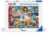 Ravensburger World Travel Pinboard Puzzle 500 Pieces