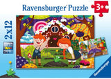 Ravensburger Fairy Tales Puzzle 2x12 Pieces