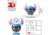 Ravensburger 3D Puzzleball Disney Stitch with Ears 72 Pieces