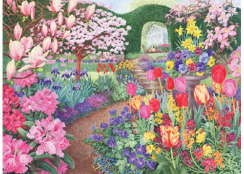 Ravensburger Happy Days No 4 Glorious Gardens 4X 4x500 Piece
