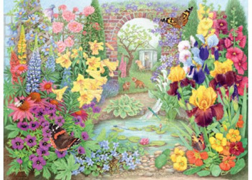Ravensburger Happy Days No 4 Glorious Gardens 4X 4x500 Piece