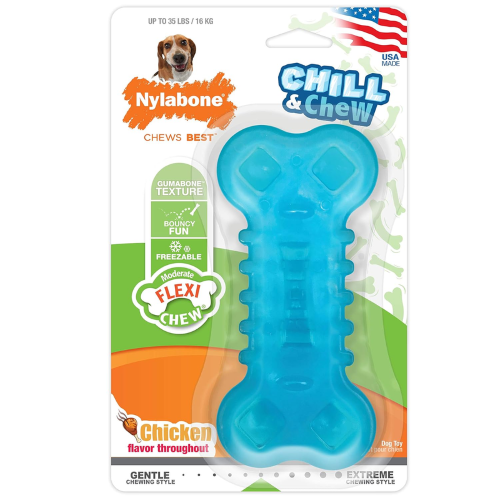 Dog Toy - Flexi Chill & Chew Chicken (Wolf)