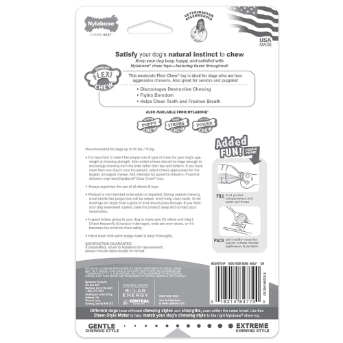 Dog Toy - Flexi Chill & Chew Chicken (Wolf)