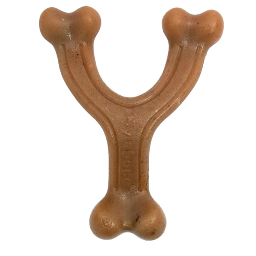 Dog Toy - Gourmet Chew Wishbone Bacon (Giant)
