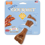 Dog Toy - Puppy Gourmet Chew Bacon Femur (Regular)